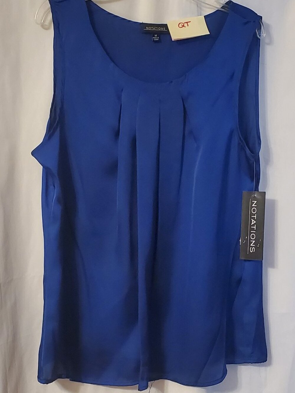 Notations Sleeveless Work Blouse Brand New W/Tags! Size: M